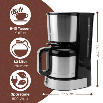 Bomann KA 6066 CB Coffee Machine 10 Cups