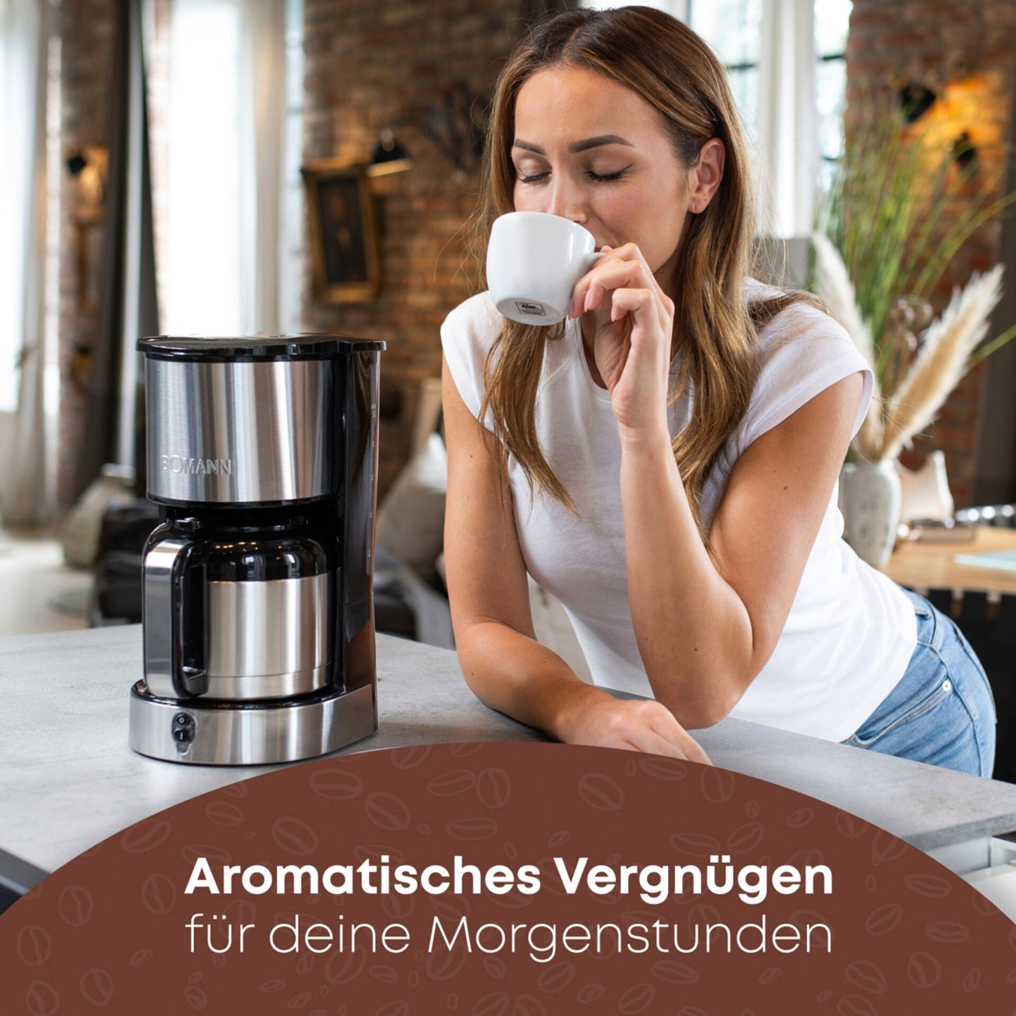 Bomann KA 6066 CB Coffee Machine 10 Cups