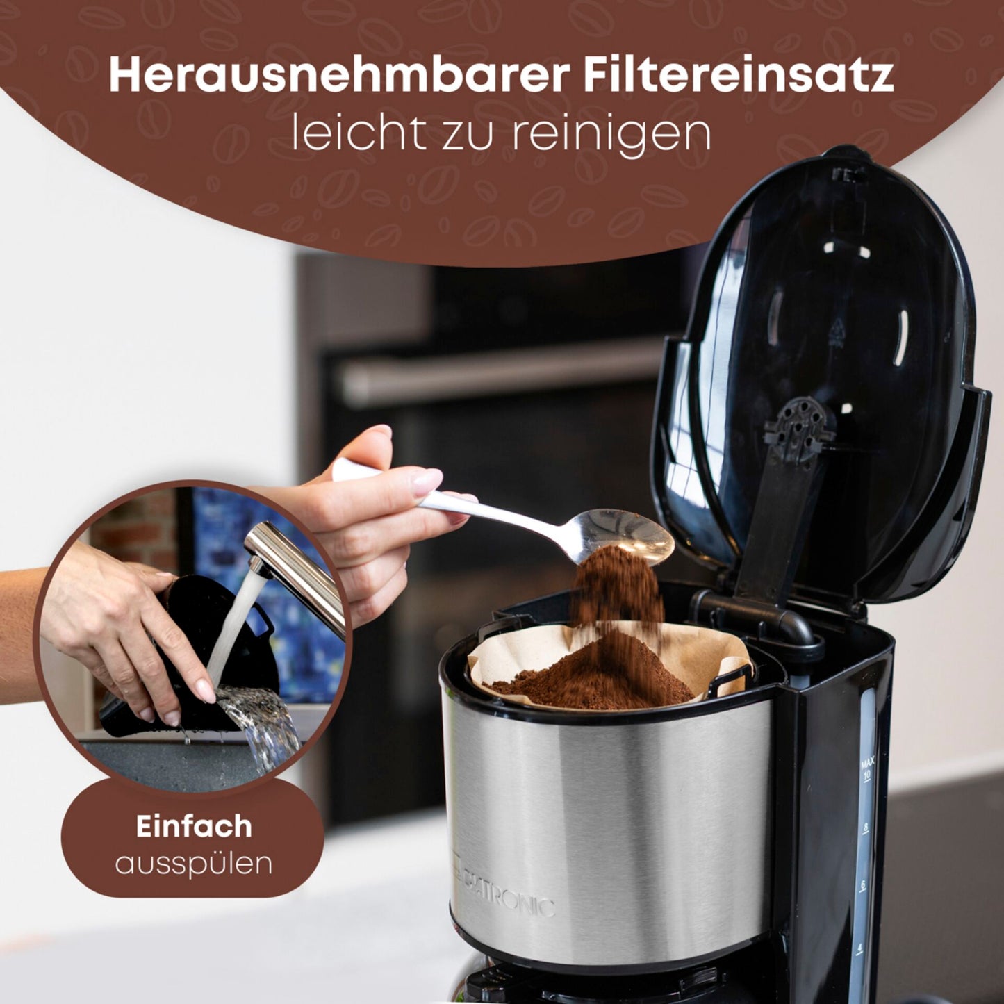 Clatronic KA 3805 Coffee Machine 10 Cups