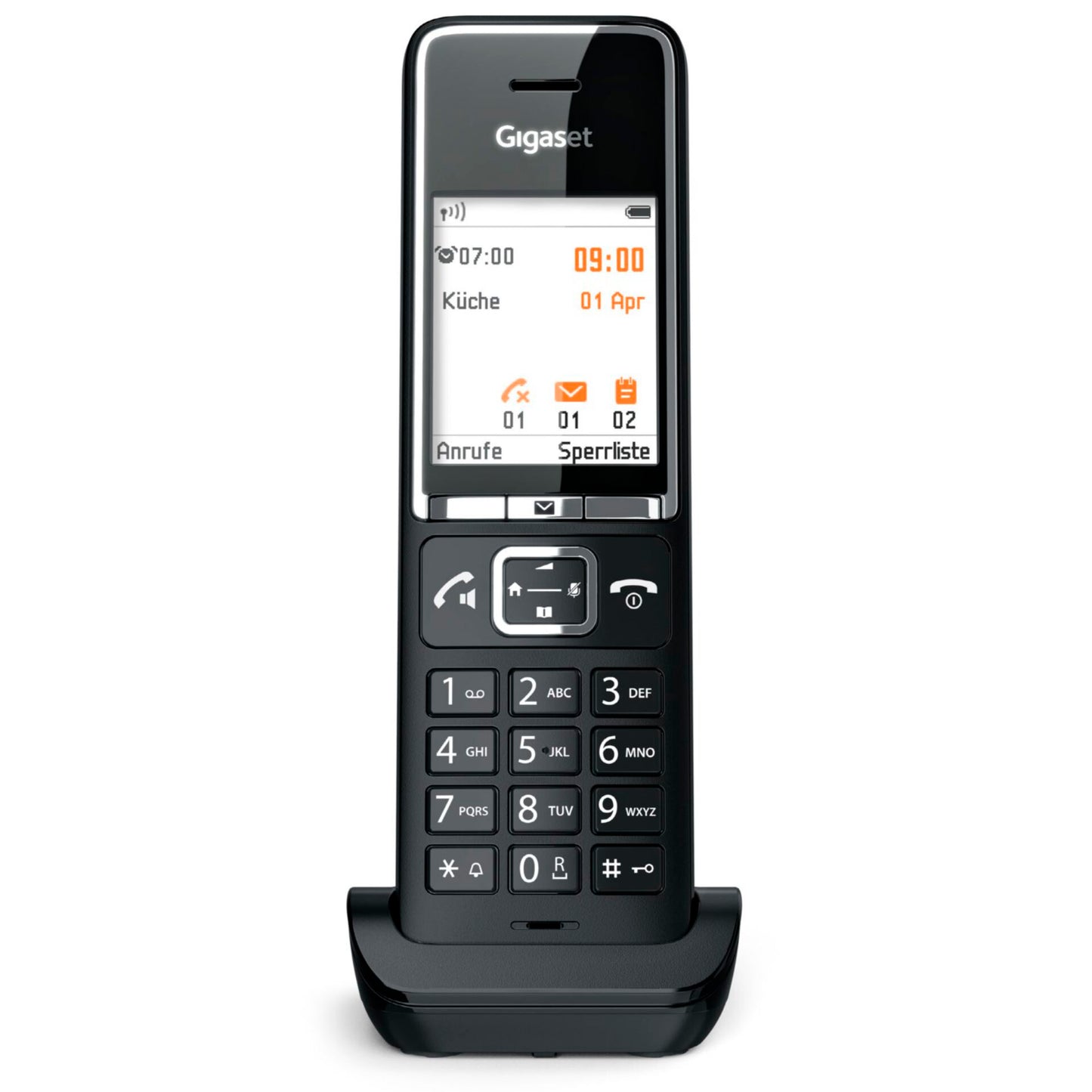 Gigaset Comfort 550HX black/chrome