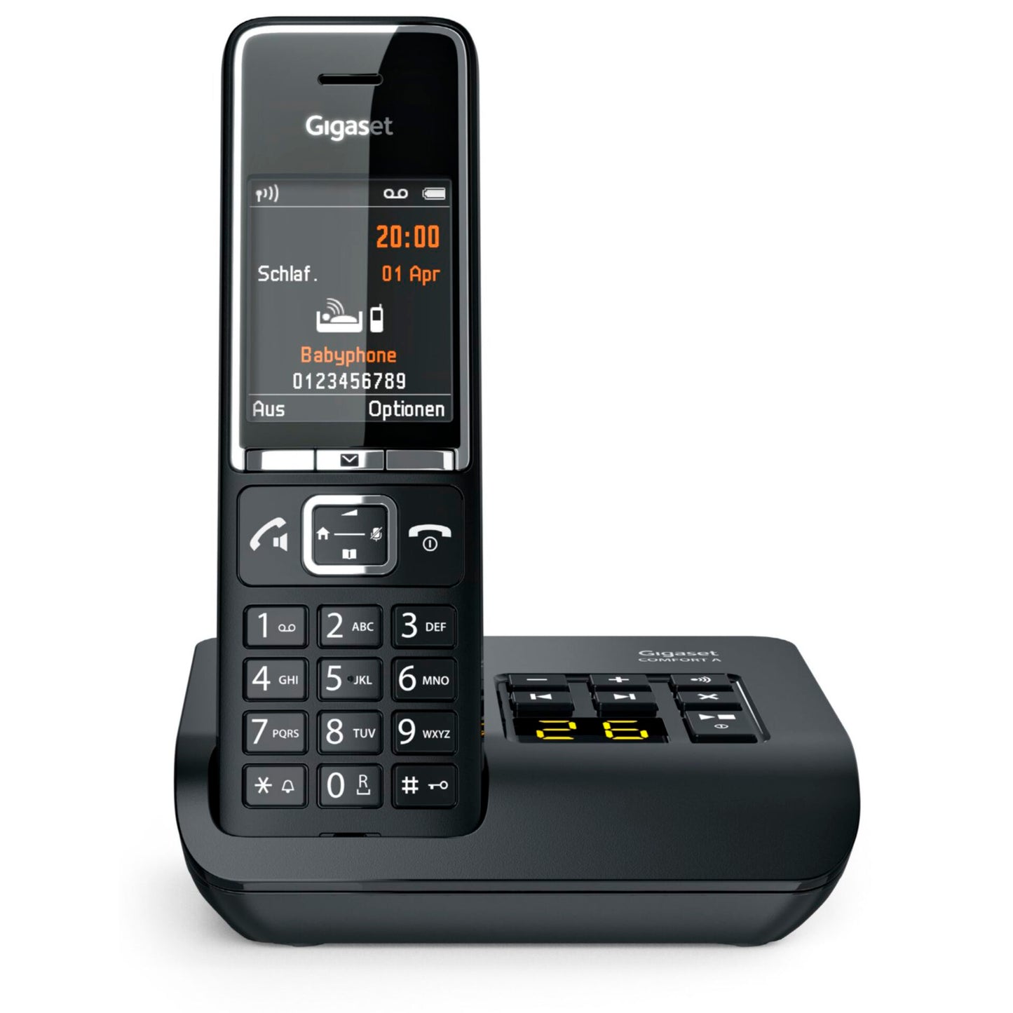 Gigaset Comfort 550A black/chrome