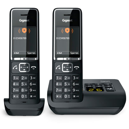 Gigaset Comfort 550A duo black/chrome