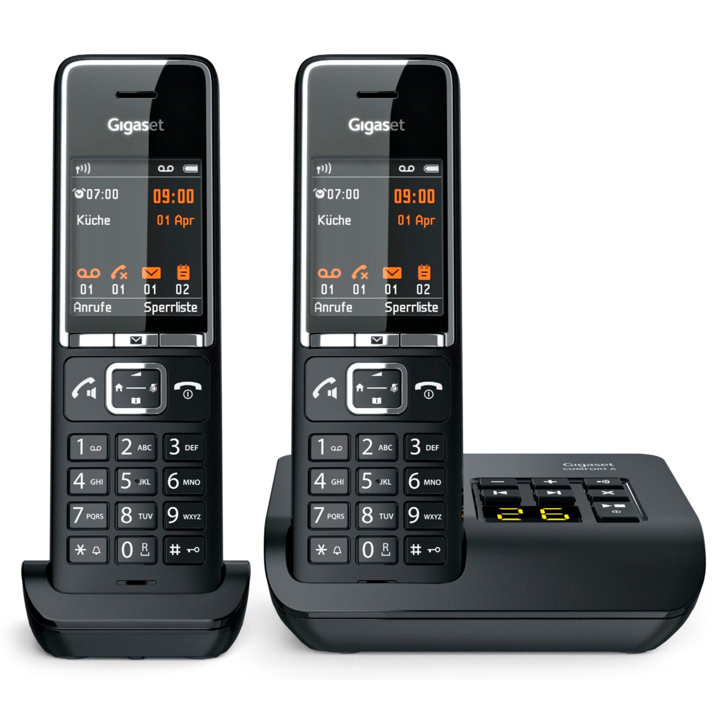 Gigaset Comfort 550A duo black/chrome