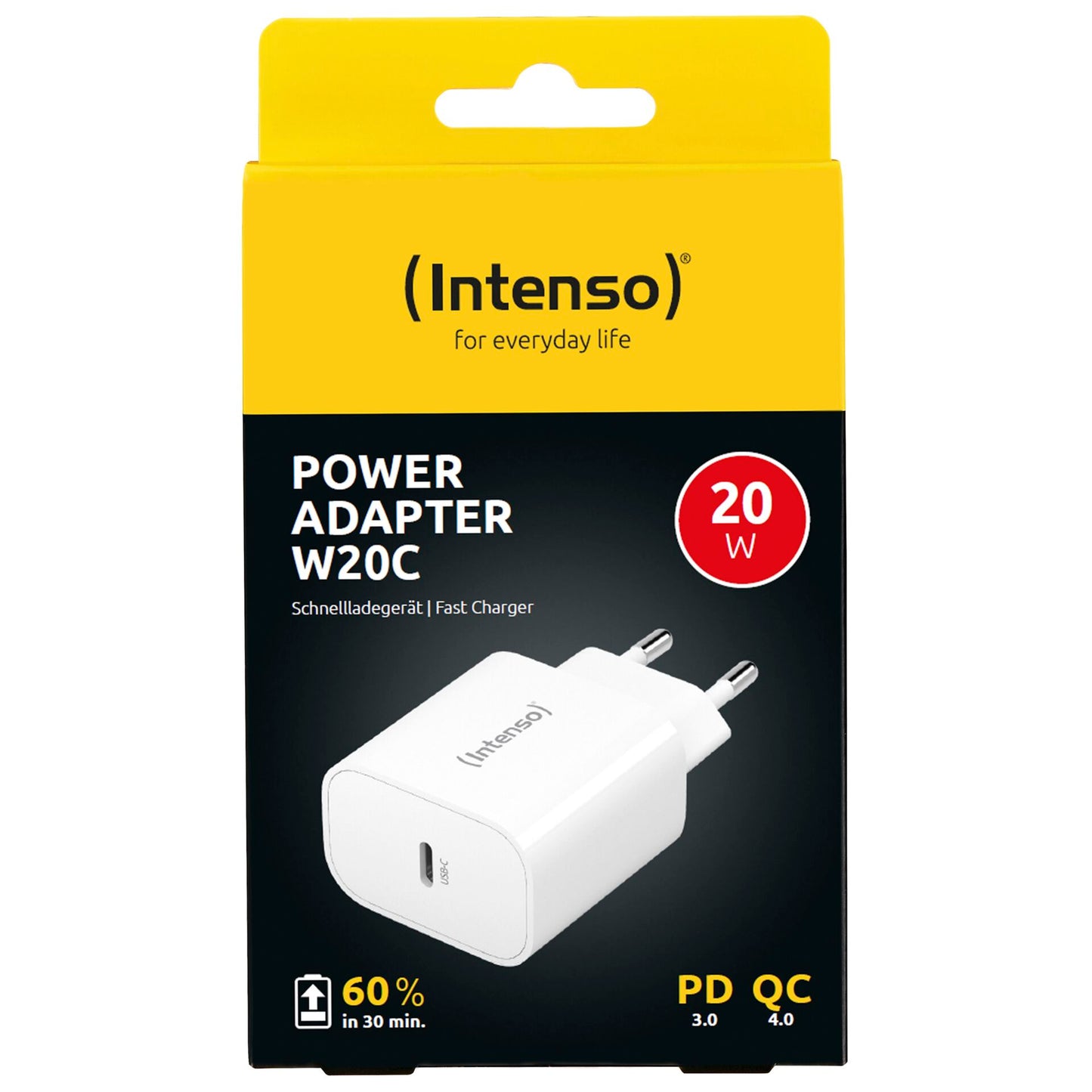 Intenso Power Adapter W20C white 1x USB-C 20W