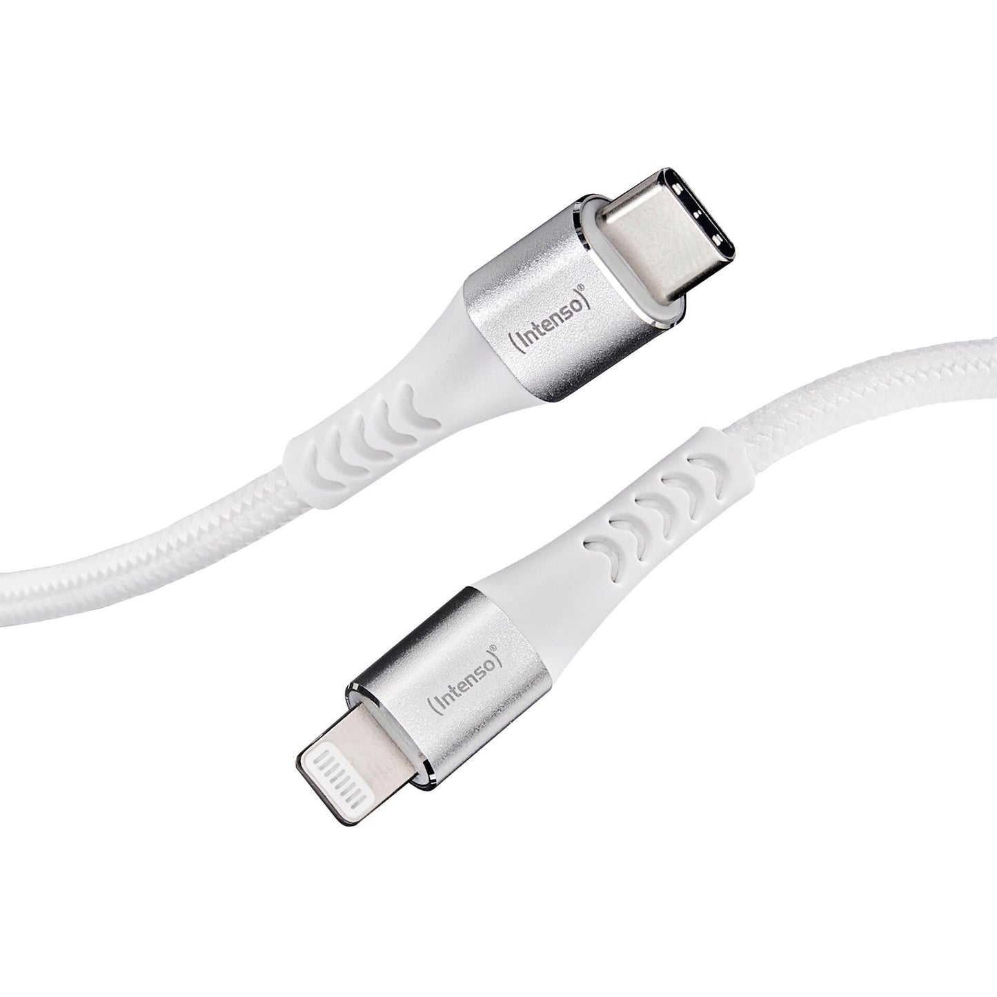 Intenso USB Cable C315L Nylon 1,5m white USB-C / Lightning 60W
