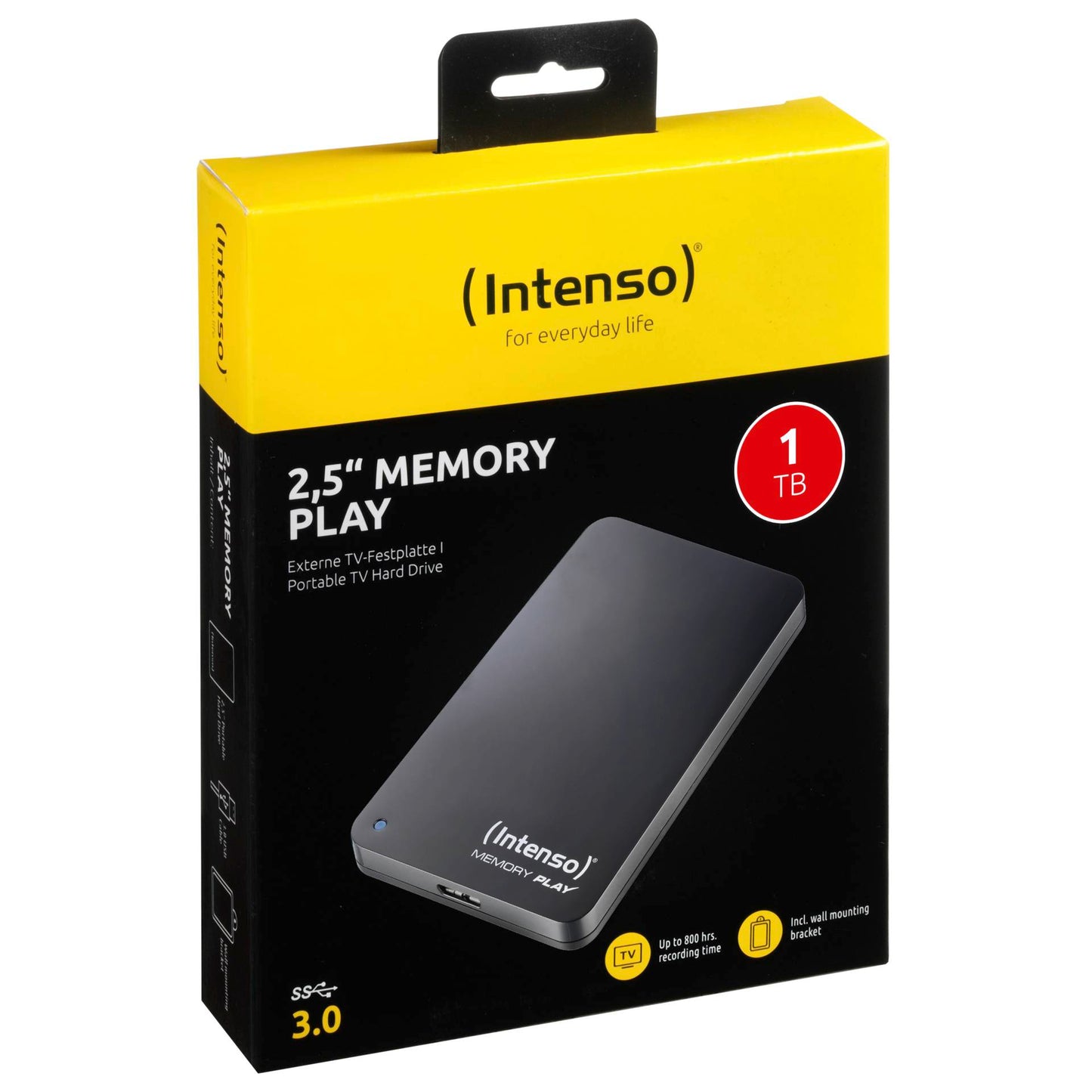 Intenso Memory Play          1TB 2,5  USB 3.0 incl Mount