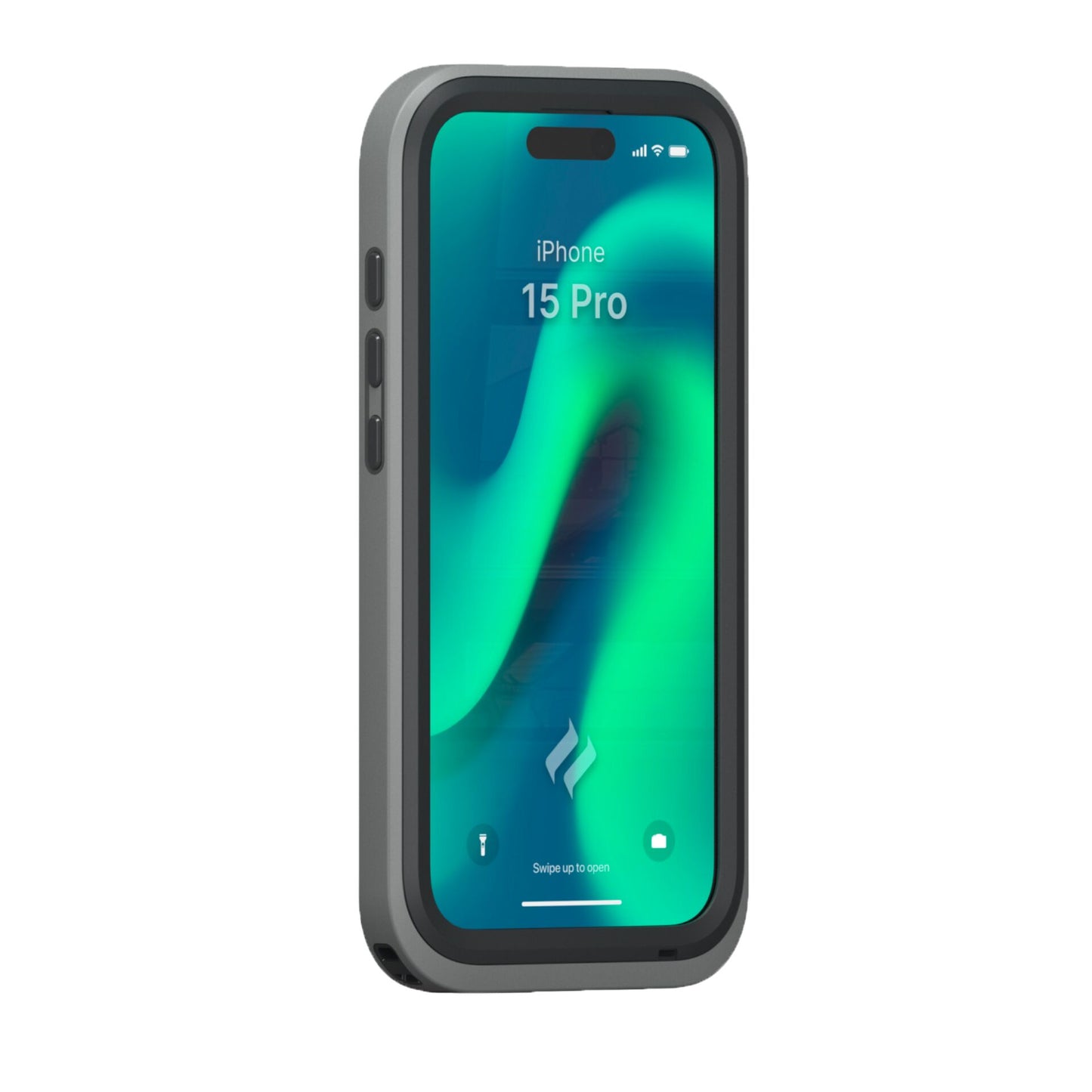 Catalyst iPhone 15 Pro Wasserdichtes Case Stealth Black