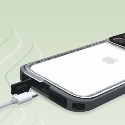 Catalyst iPhone 15 Pro Wasserdichtes Case Stealth Black