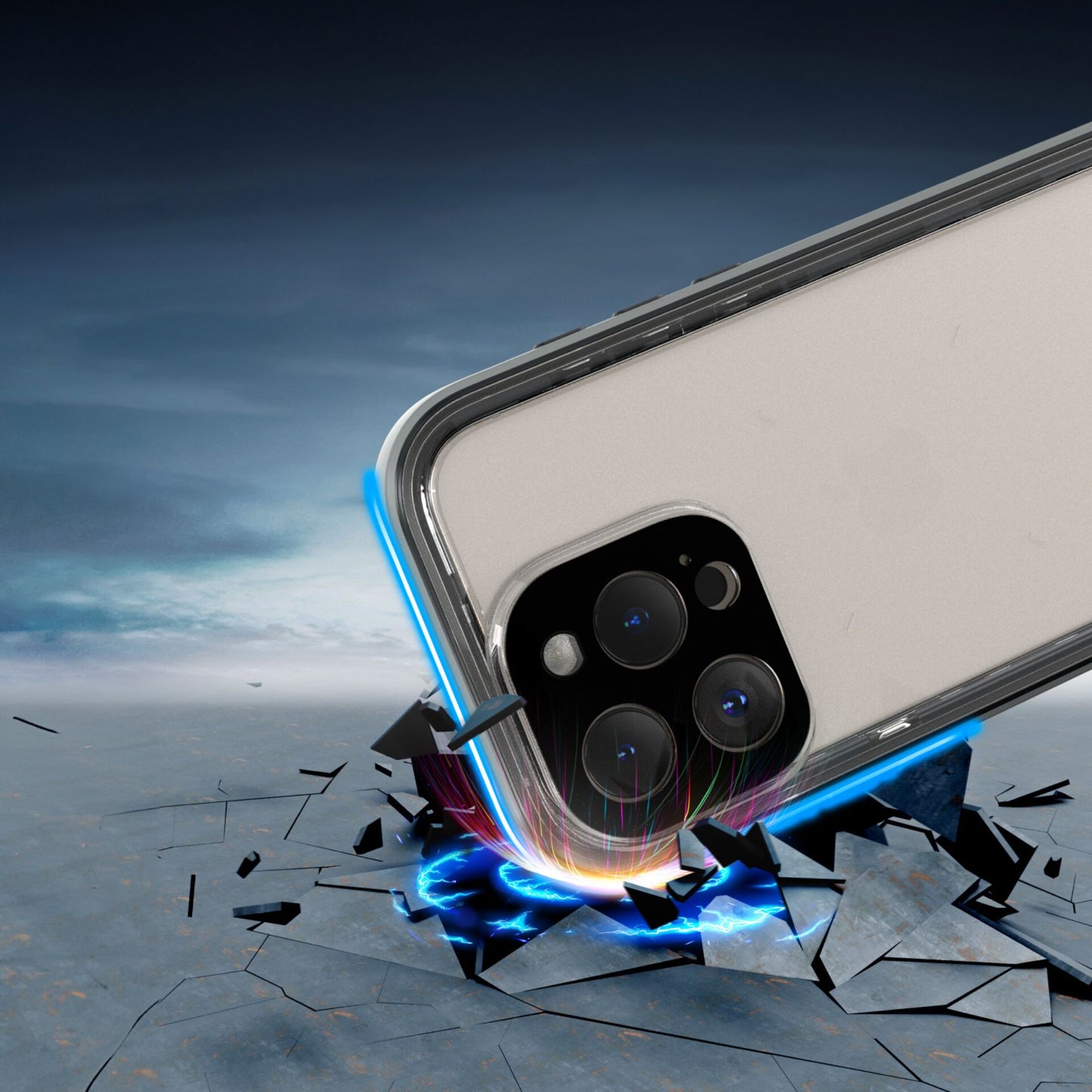 Catalyst iPhone 15 Pro Wasserdichtes Case Stealth Black