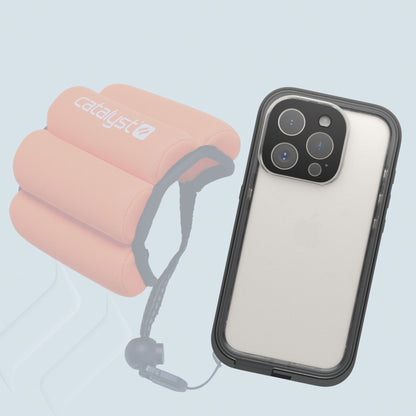 Catalyst iPhone 15 Pro Wasserdichtes Case Stealth Black