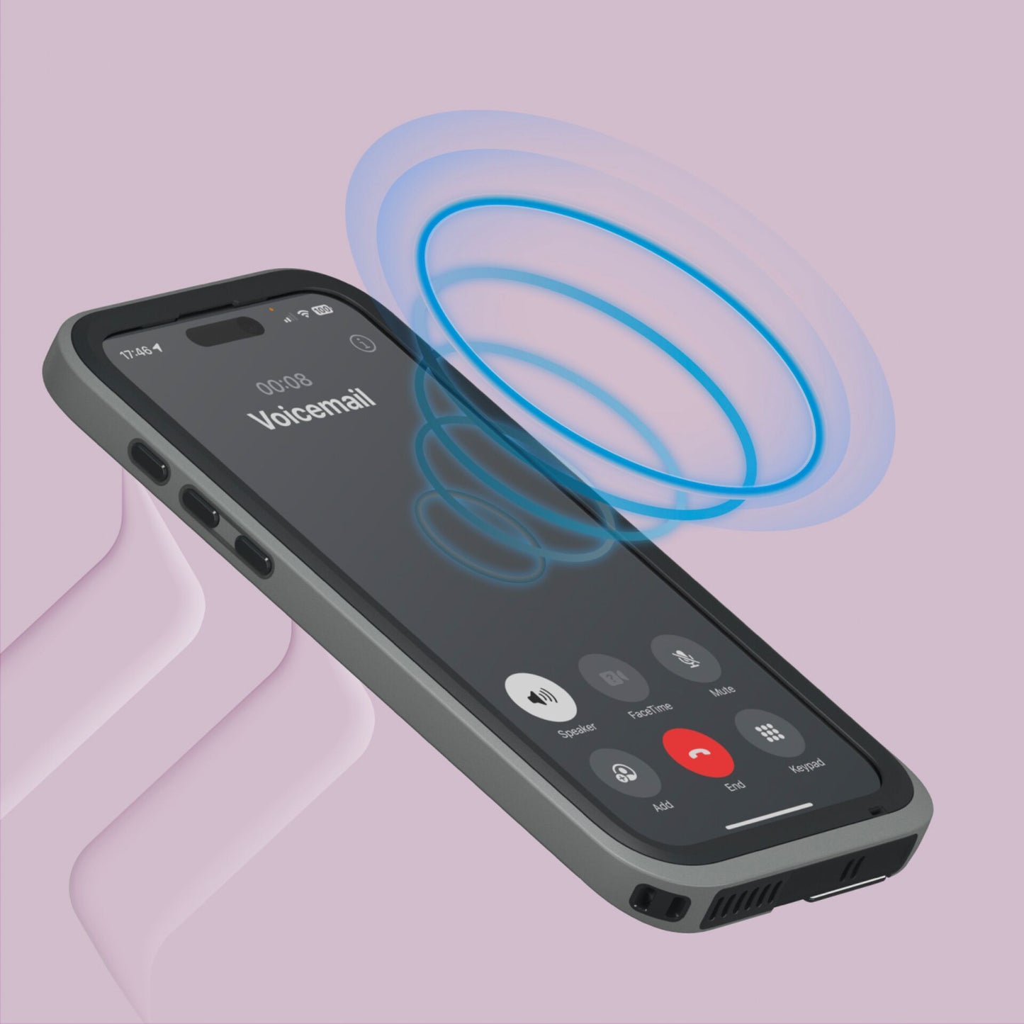 Catalyst iPhone 15 Pro Wasserdichtes Case Stealth Black