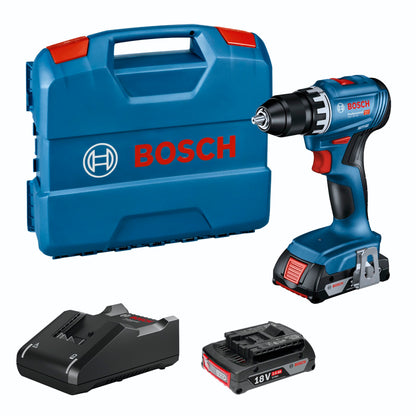 Bosch GSR 18V-45 (2x2,0Ah, 82AC, L-Case