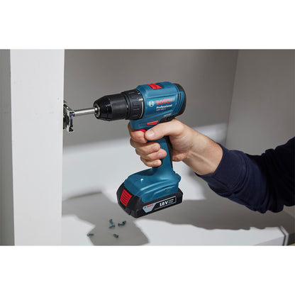 Bosch GSR 18V-45 (2x2,0Ah, 82AC, L-Case