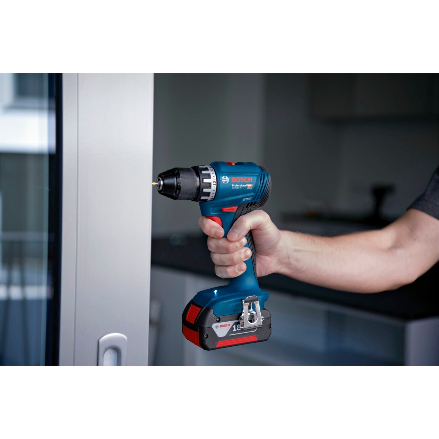 Bosch GSR 18V-45 (2x2,0Ah, 82AC, L-Case