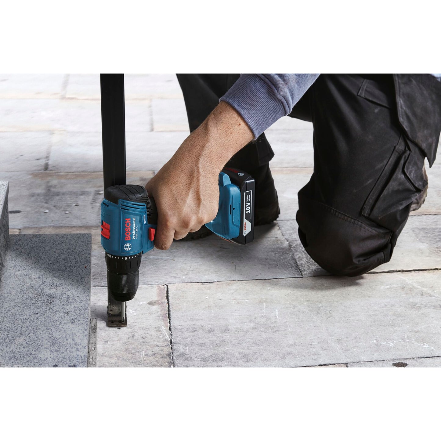 Bosch GSR 18V-45 (2x2,0Ah, 82AC, L-Case