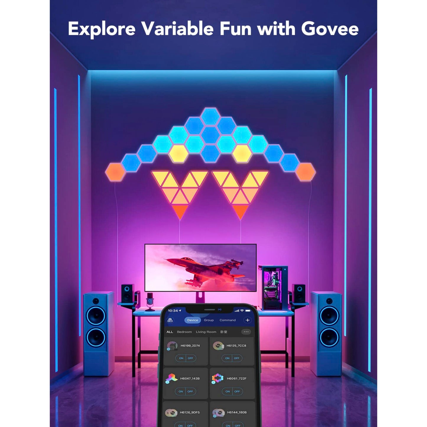 Govee Glide Hexa Light Panels