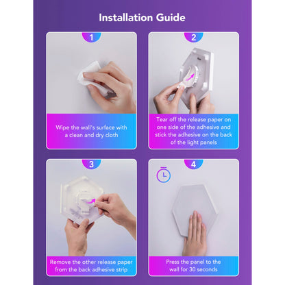 Govee Double Sided Tape 15pcs for RGBIC Light Panels H6061