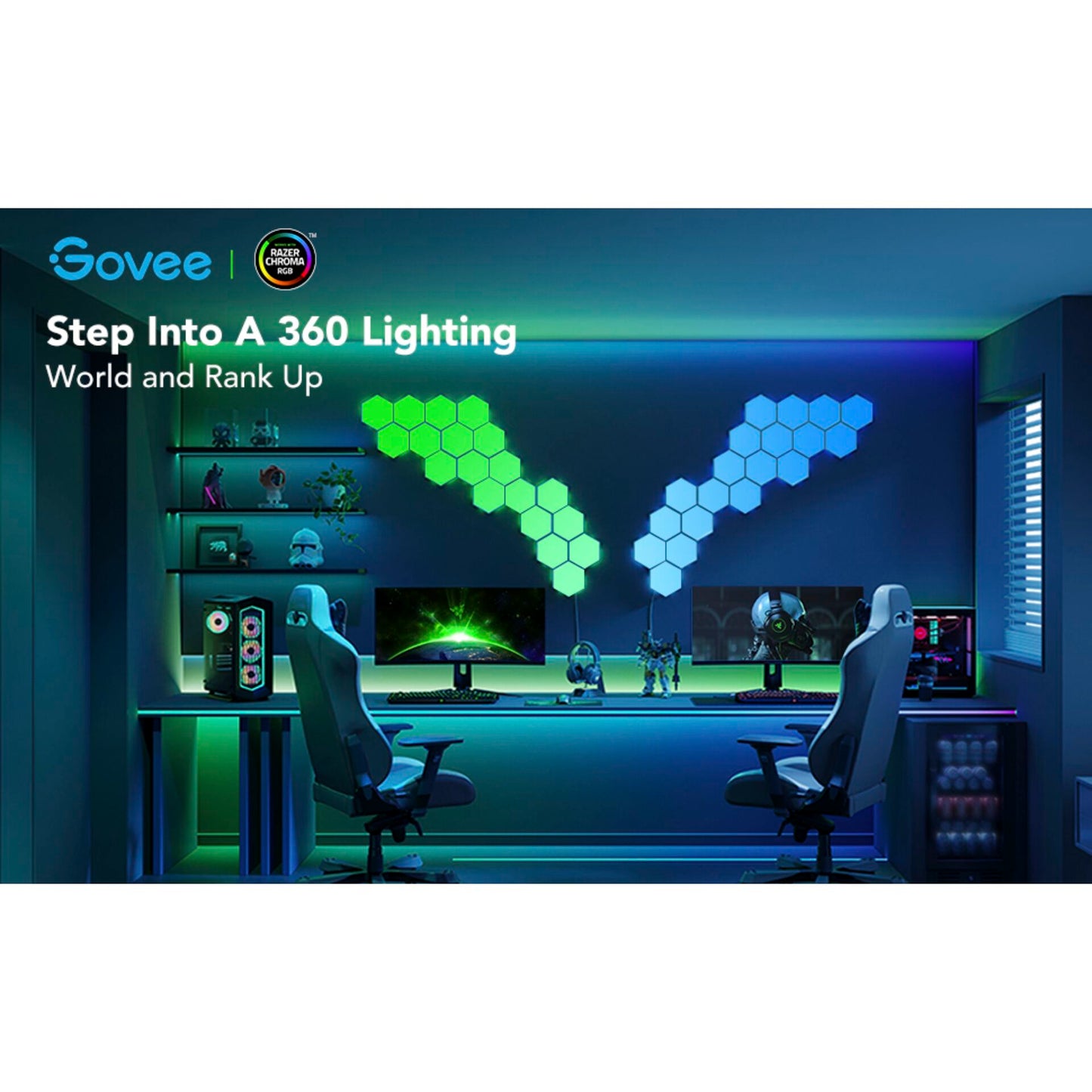 Govee Double Sided Tape 15pcs for RGBIC Light Panels H6061