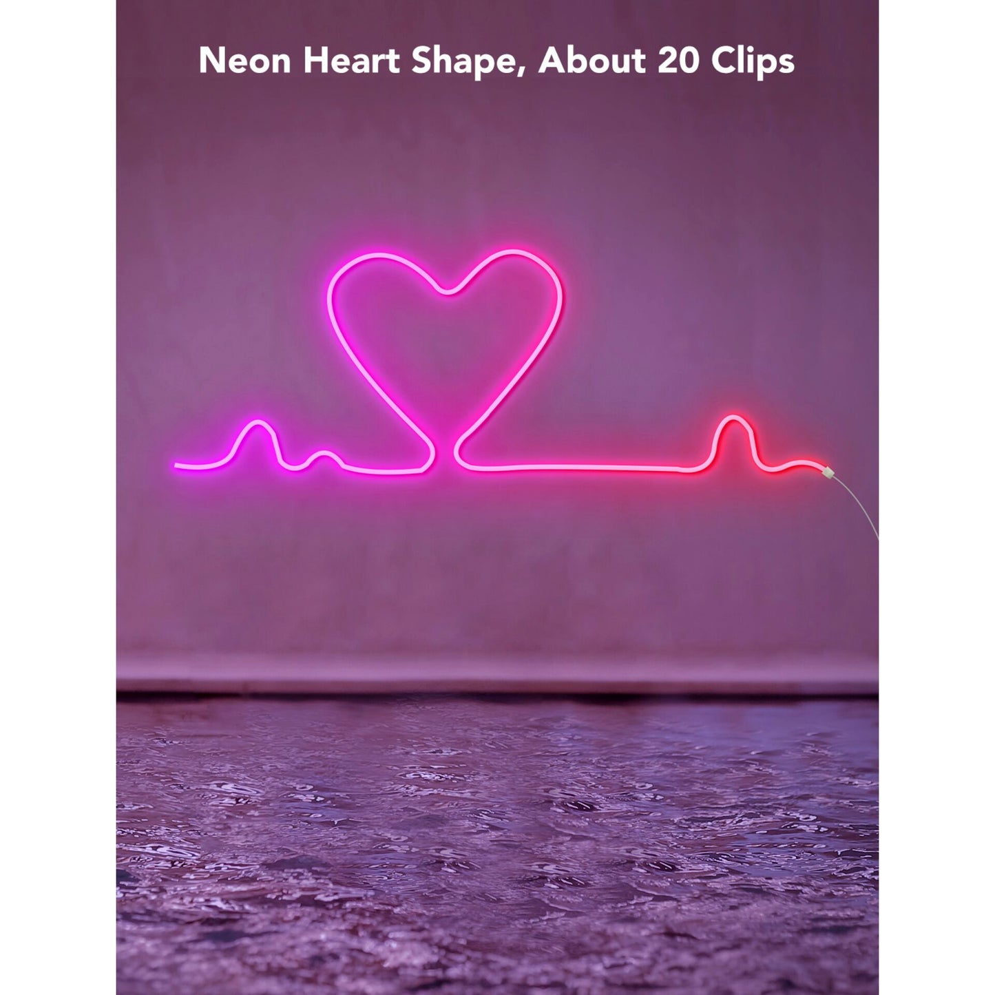 Govee 20x Clips Mounting Bracket for Neon LED strip H61A1 profile