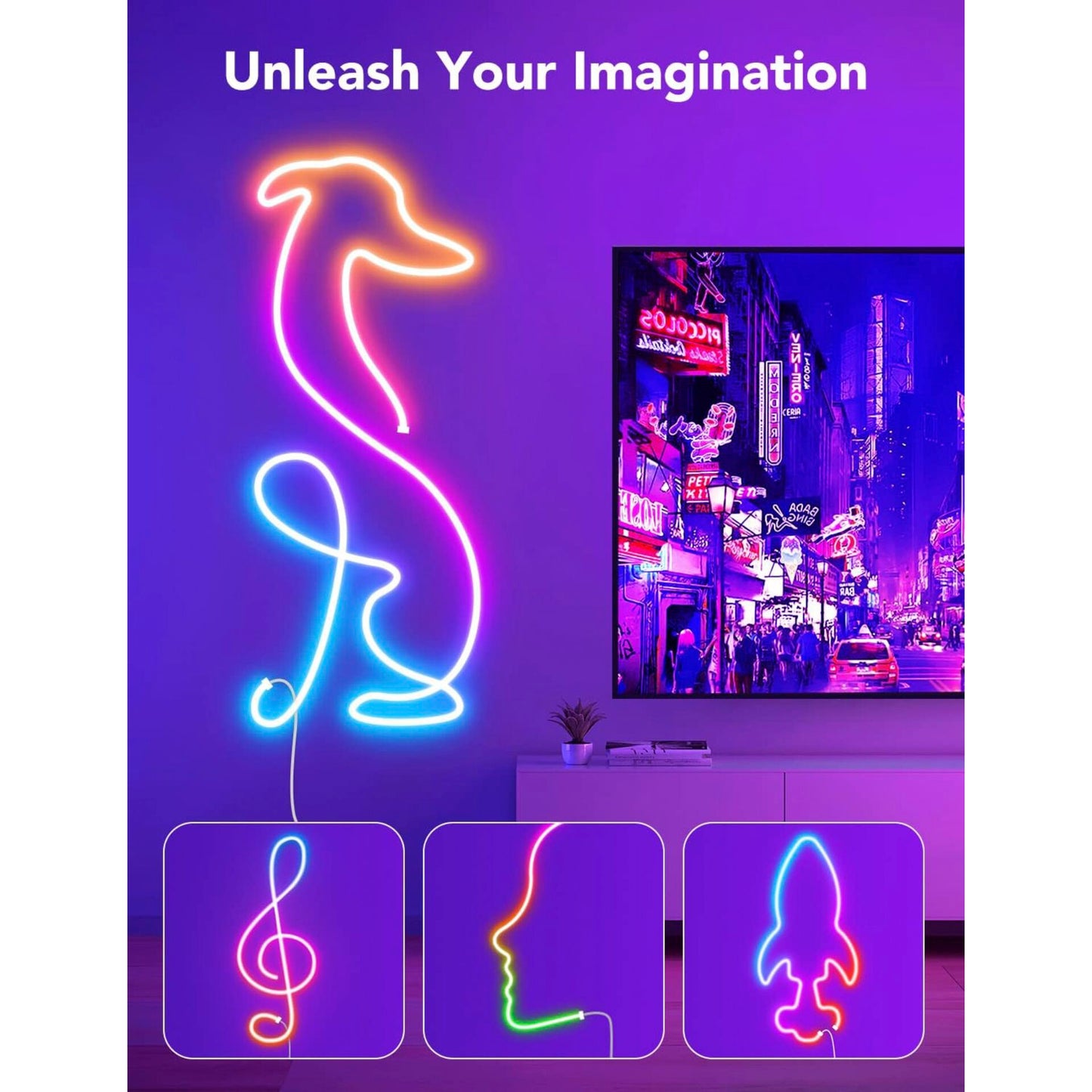 Govee 20x Clips Mounting Bracket for Neon LED strip H61A1 profile