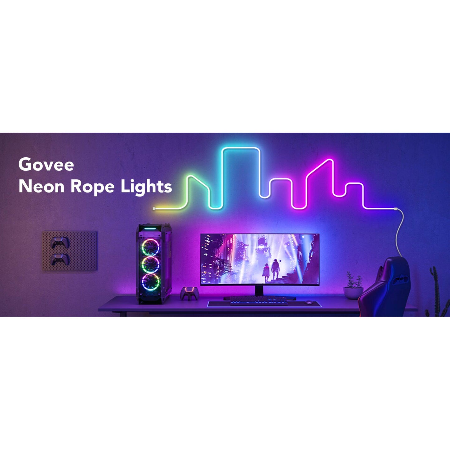 Govee 20x Clips Mounting Bracket for Neon LED strip H61A1 profile