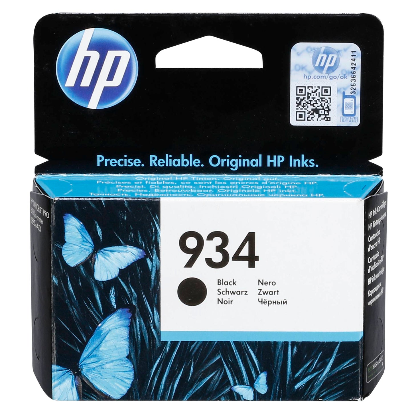 HP C2P19AE ink cartridge black No. 934