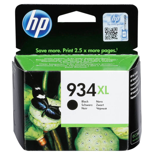 HP C2P23AE ink cartridge black No. 934 XL