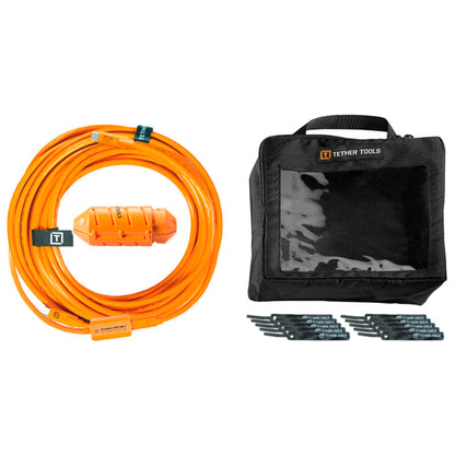 Tether Tools USB-C to C-Cable- system 9,40m orange