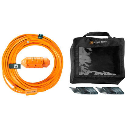 Tether Tools USB-C to C-Cable- system 9,40m right orange