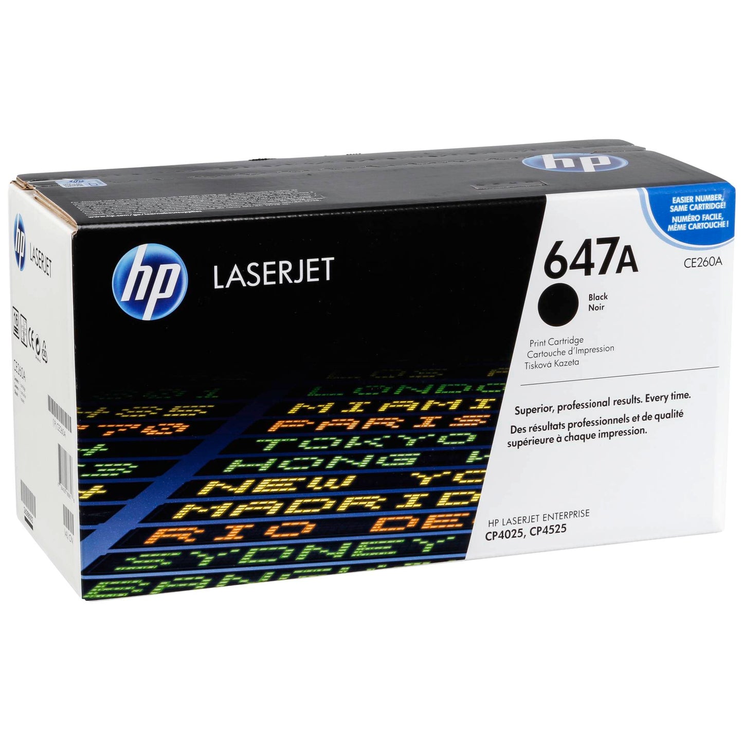 HP Toner CE 260 A black No. 647 A