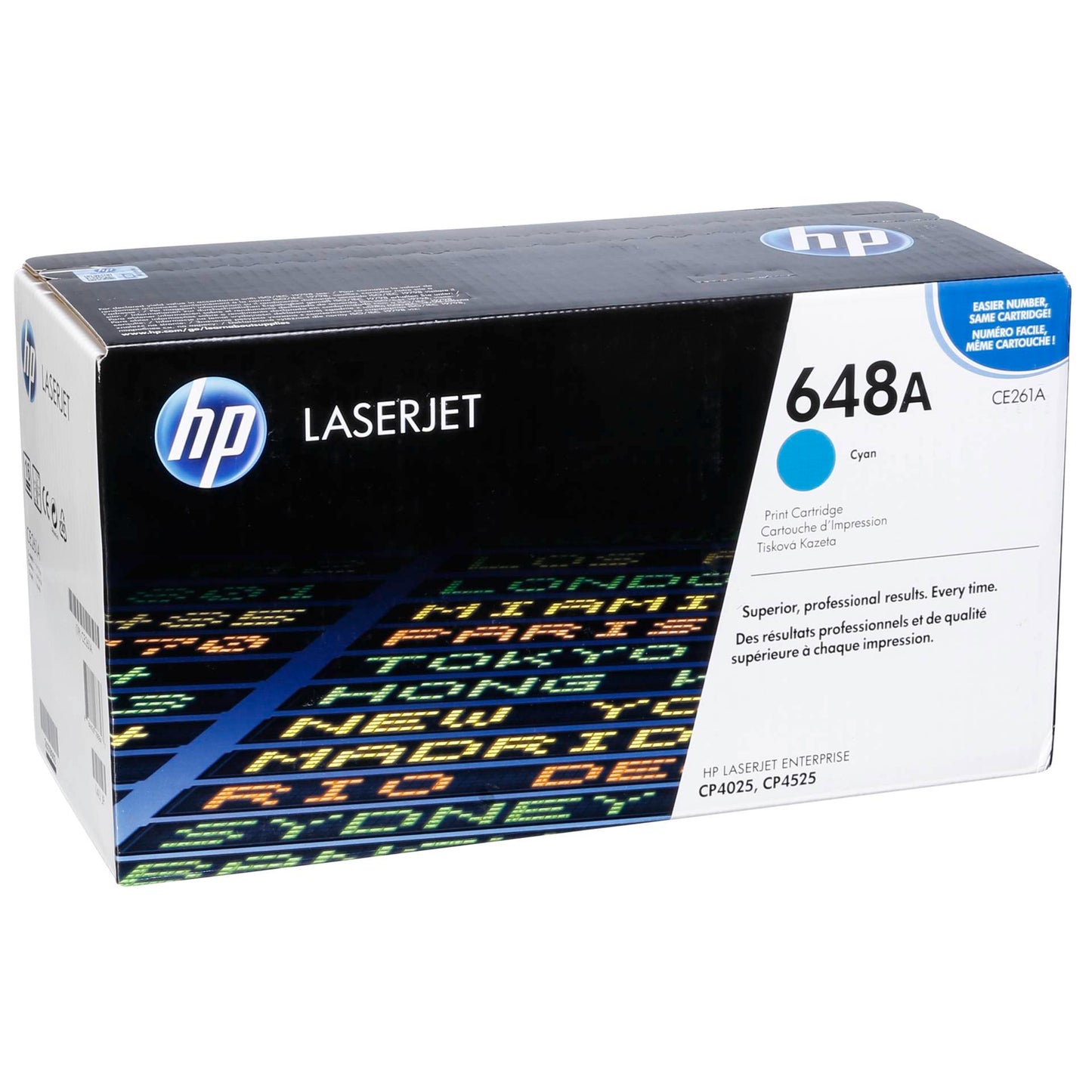 HP Toner CE 261 A cyan No. 648 A