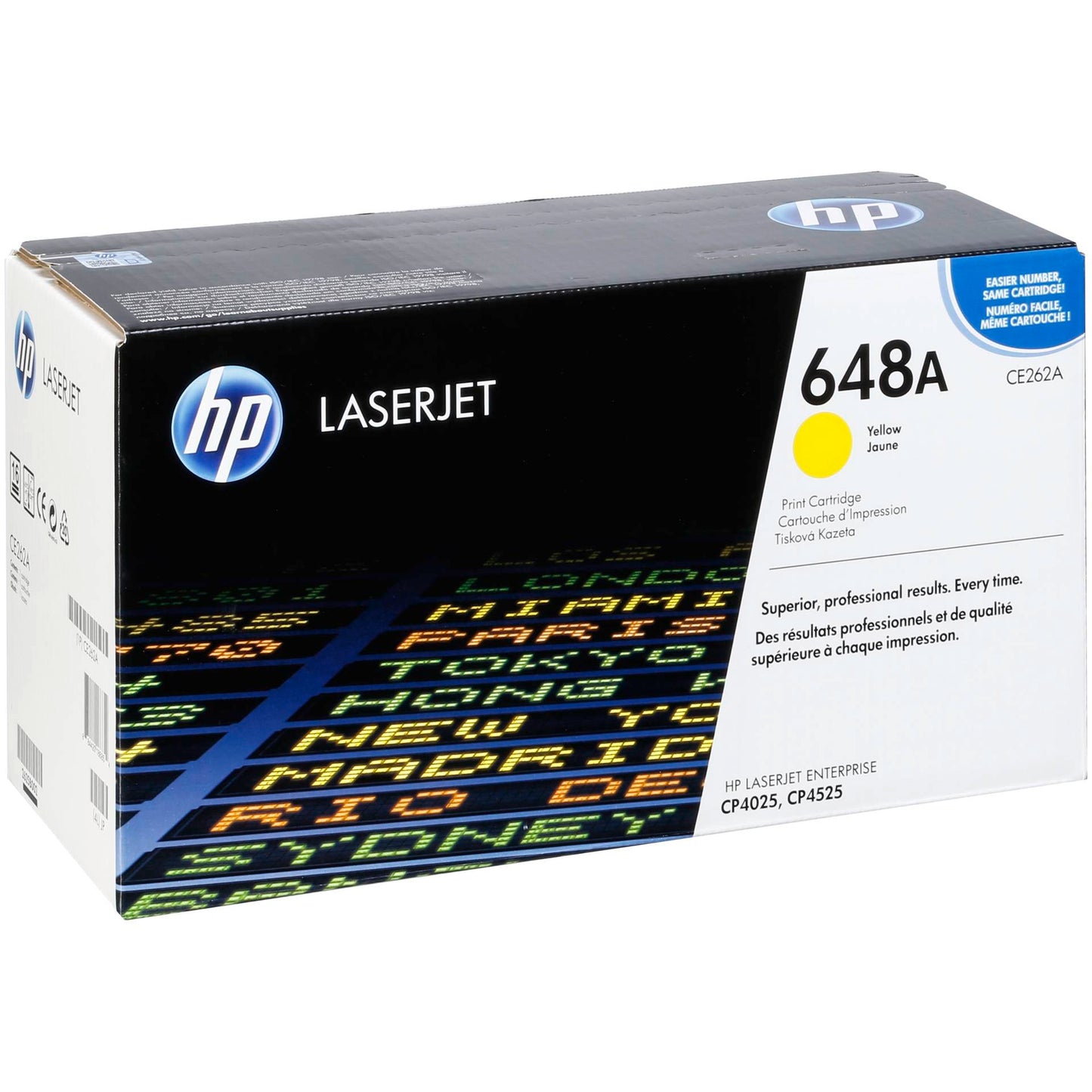 HP Toner CE 262 A yellow No. 648 A