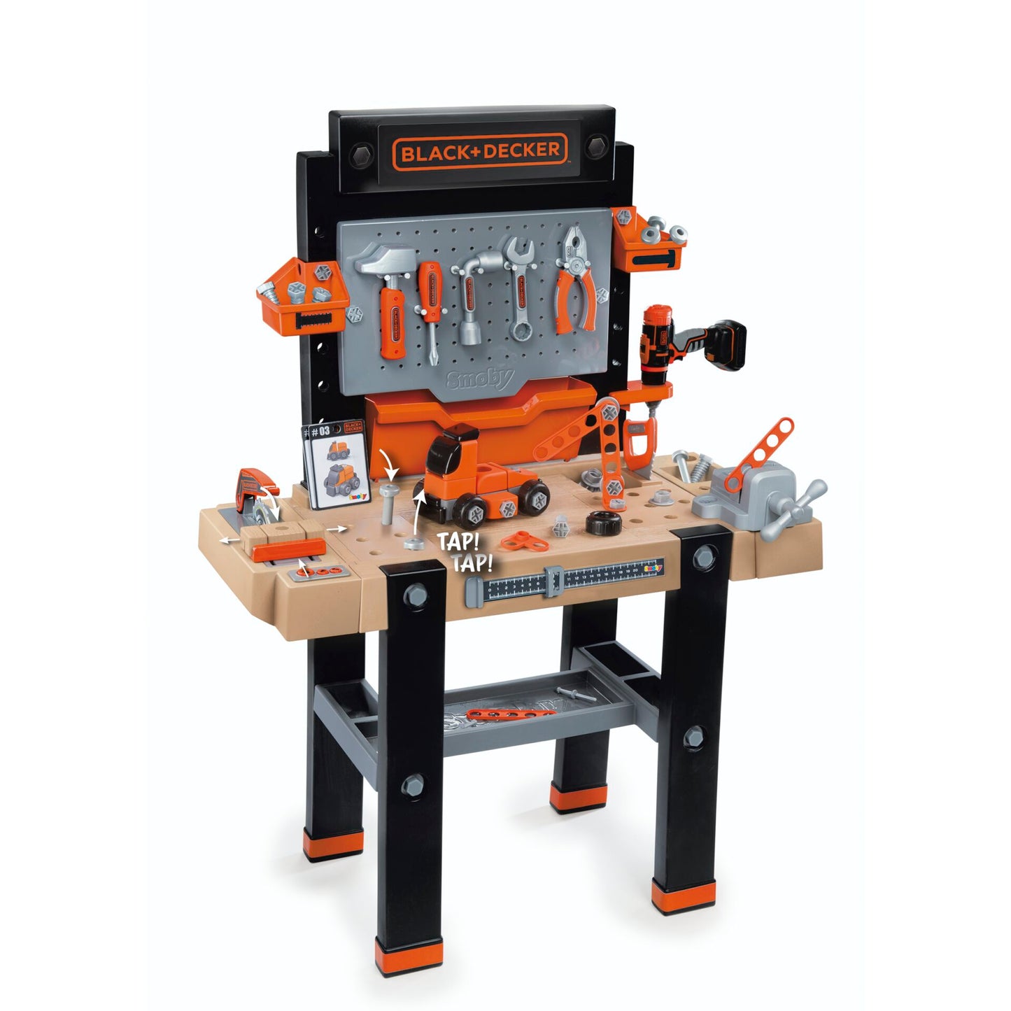 Smoby Black & Decker Workbench Super Center   Toy