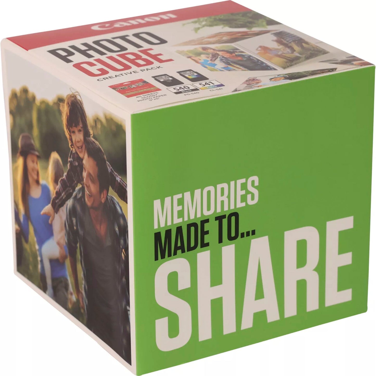 Canon PG-540 / CL-541 Photo Cube Creative Pack White Green