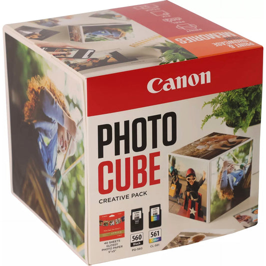Canon PG-560 / CL-561 Photo Cube Creative Pack White Orange