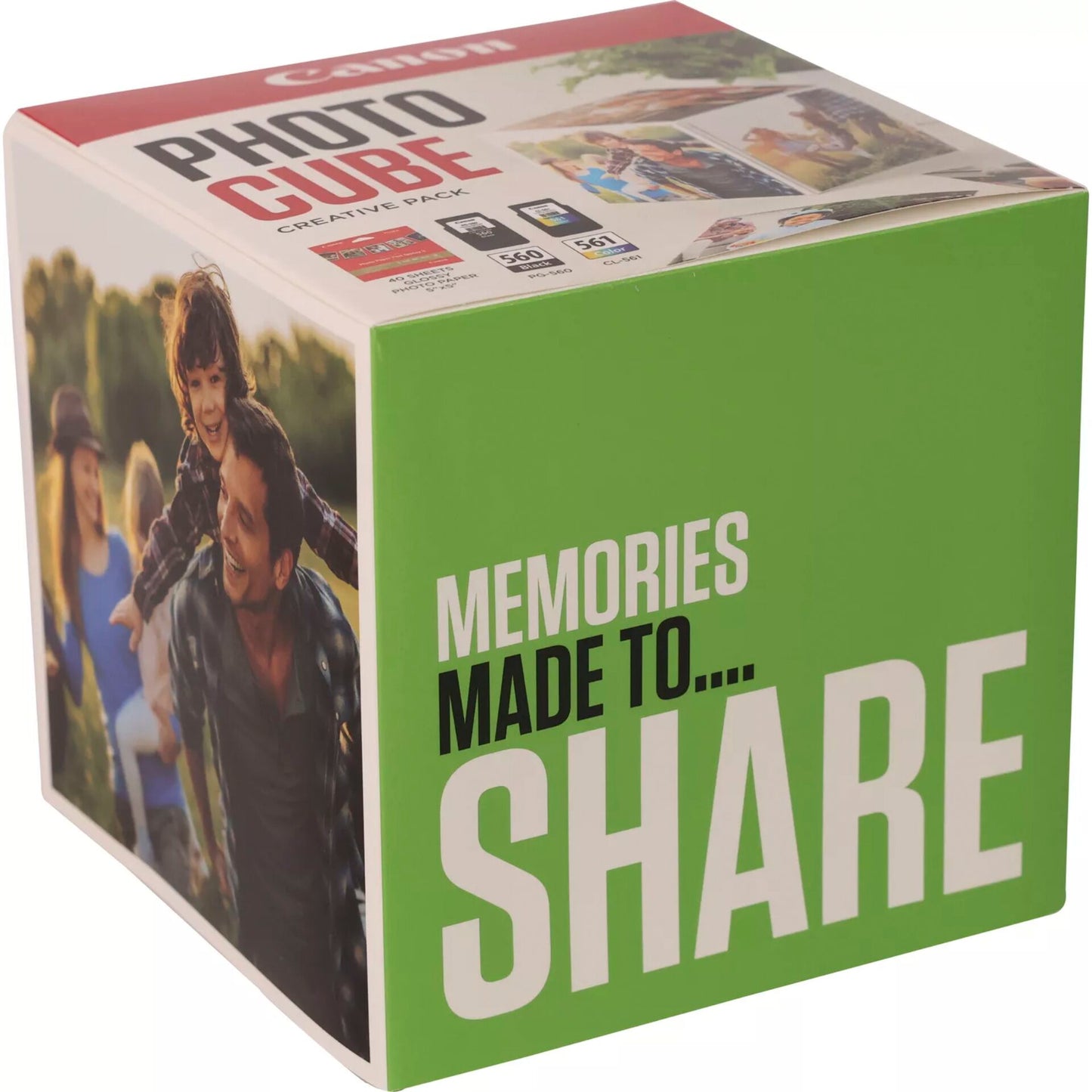 Canon PG-560 / CL-561 Photo Cube Creative Pack White Green