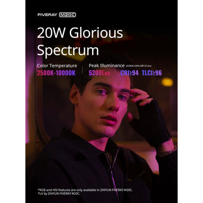 Zhiyun FIVERAY M20C RGB Combo