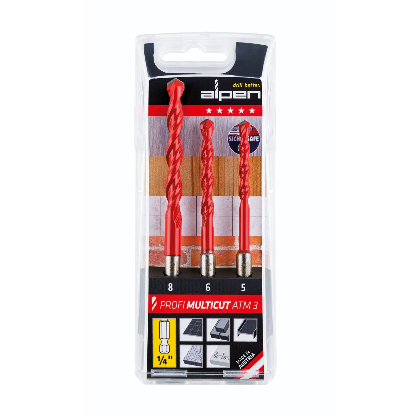 Alpen Profi Multicut ATM 3 6-k kant 5-6-8