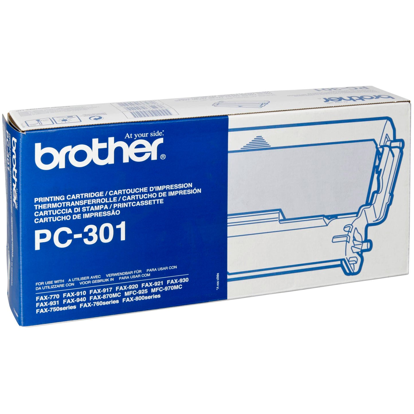 Brother PC 301 with Thermal Transfer Ribbon