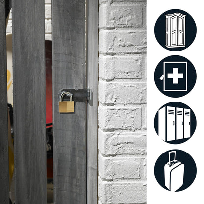 Master Lock Padlock 4 pcs. Set (50mm) 150EURQNOP