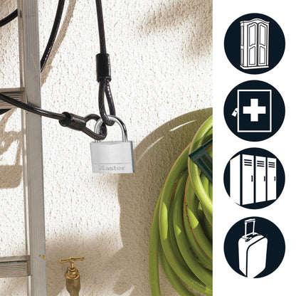 Master Lock Padlock in hardened steel (60mm)9160EURD