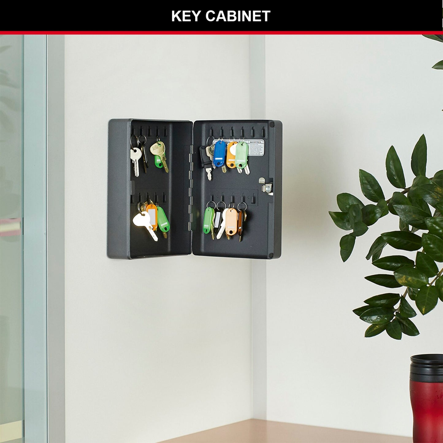 Master Lock Key Box for 25 Keys KB-25ML