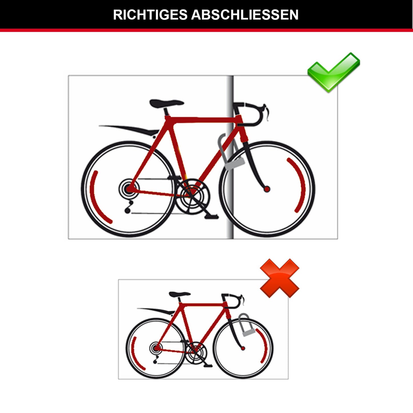 Master Lock Folding Lock (VdS) with Key  8333EURDPRO