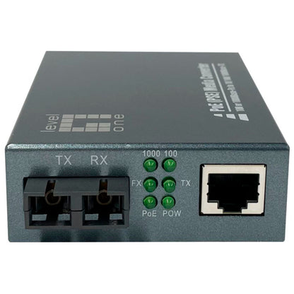 Level One GVT-2013 Gb RJ45 to SC Mediaconverter