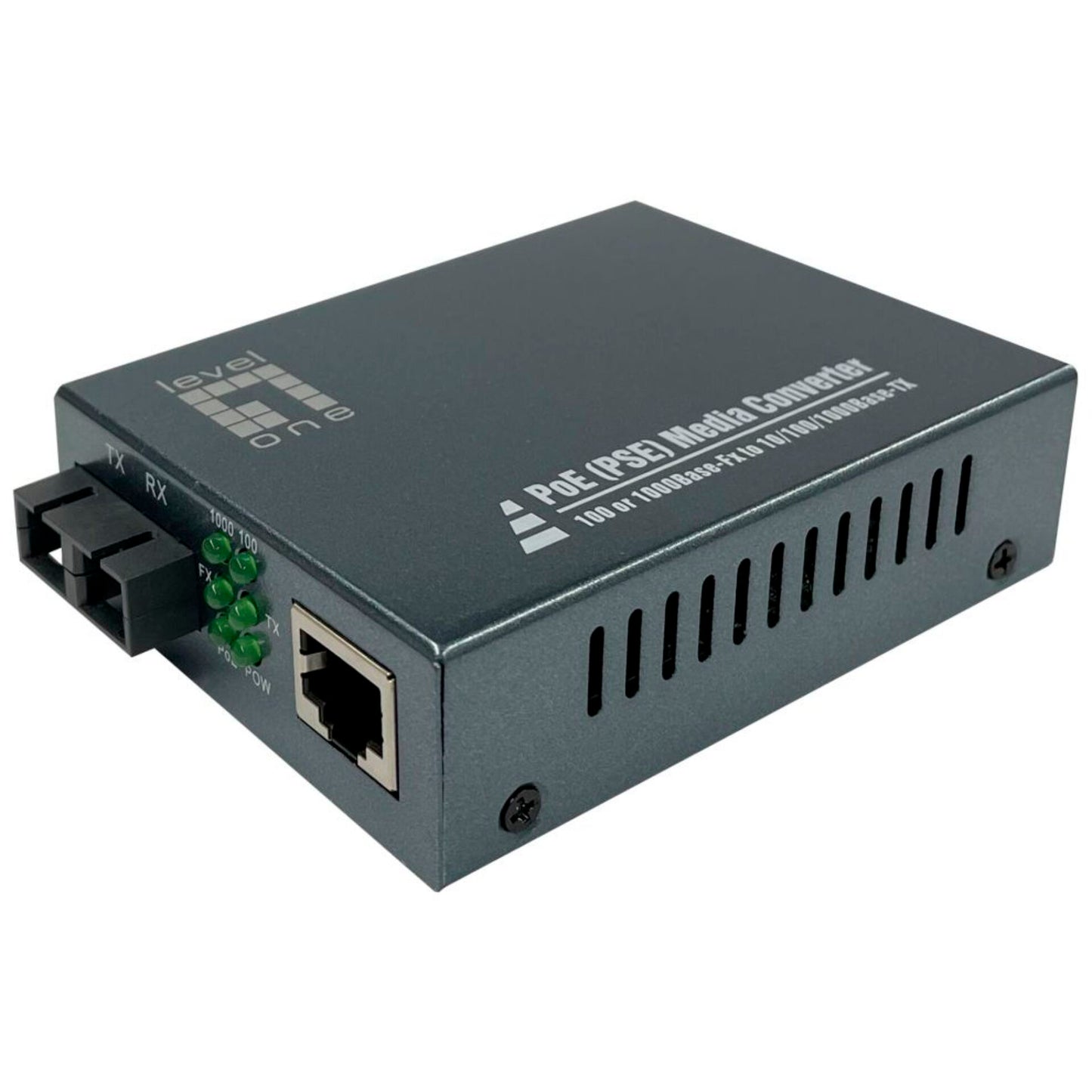 Level One GVT-2014 Gb RJ45 to SC Mediaconverter