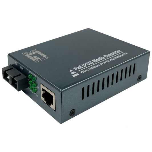 Level One GVT-2014 Gb RJ45 to SC Mediaconverter