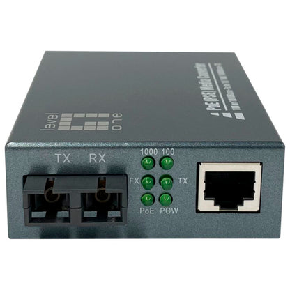 Level One GVT-2014 Gb RJ45 to SC Mediaconverter