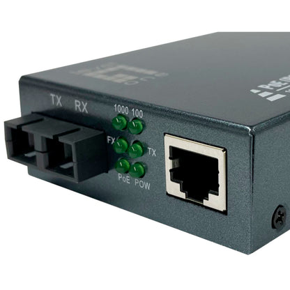Level One GVT-2014 Gb RJ45 to SC Mediaconverter