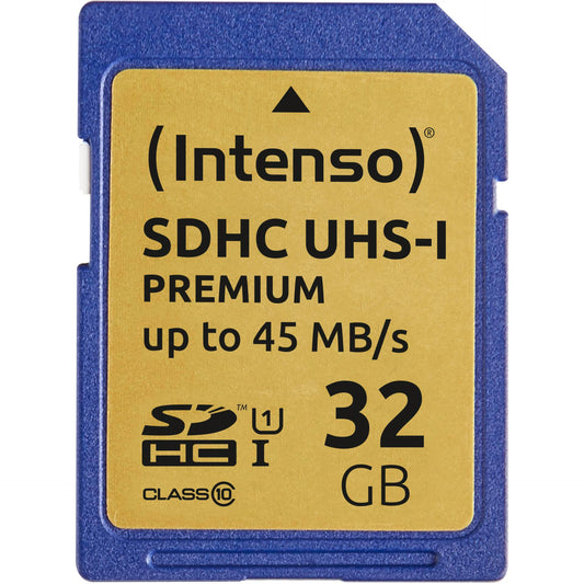 Intenso SDHC Card           32GB Class 10 UHS-I Premium