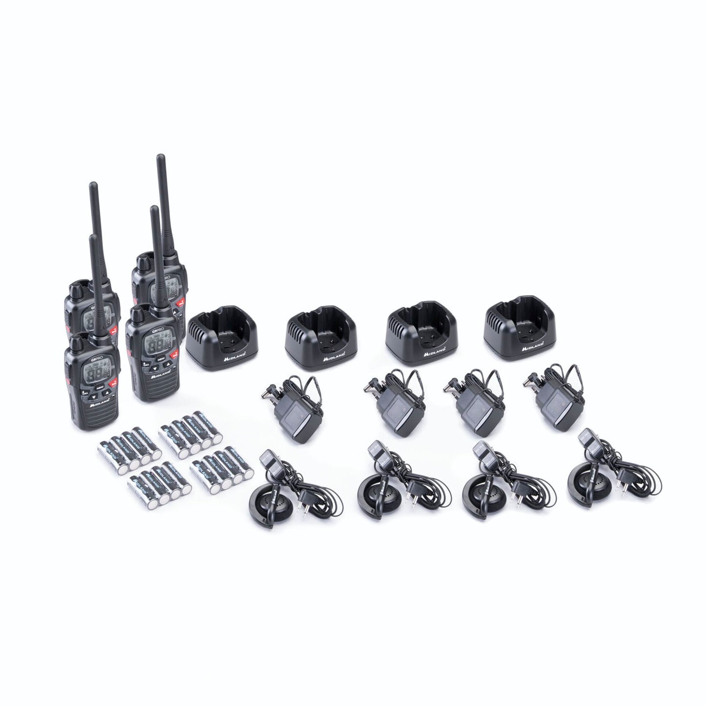 Midland G9 Pro 4 pcs. Case Set PMR446